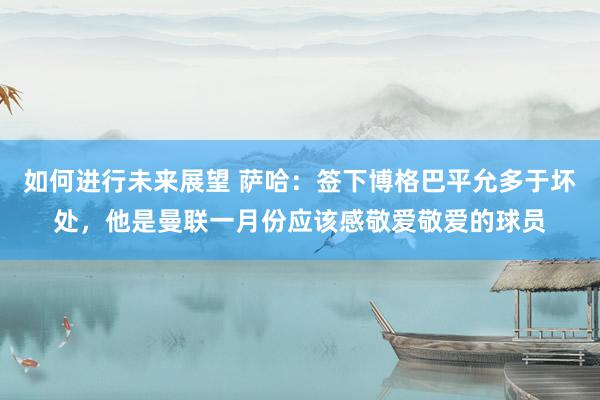 如何进行未来展望 萨哈：签下博格巴平允多于坏处，他是曼联一月份应该感敬爱敬爱的球员