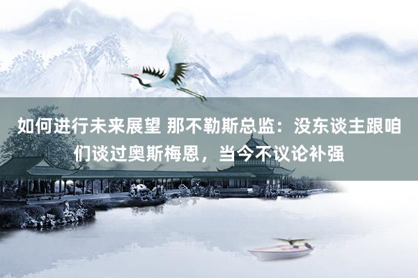 如何进行未来展望 那不勒斯总监：没东谈主跟咱们谈过奥斯梅恩，当今不议论补强