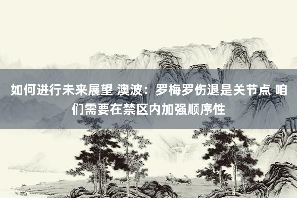 如何进行未来展望 澳波：罗梅罗伤退是关节点 咱们需要在禁区内加强顺序性