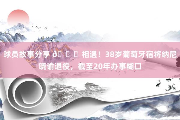 球员故事分享 👋相遇！38岁葡萄牙宿将纳尼晓谕退役，截至20年办事糊口